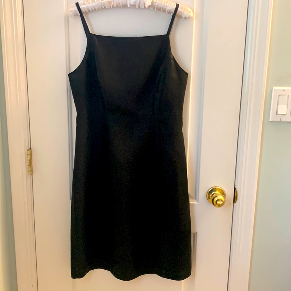 size 4 black Linen dress.